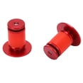 thumbnail image 3 of Bicycle Grip Bar End , Bike Handlebar End Plugs High Hardness  For Mountain Bikes Red, 3 of 8