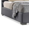 thumbnail image 3 of Baxton Studio Sophie Modern & Contemporary Fabric Upholstered Platform Bed, Full, Grey'), 3 of 4