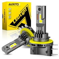 AUXITO H15 Led Headlight Bulb 30000LM Per Pair, 6500K Cool White, Canbus Ready, 800% Brighter, Plug & Play, Waterproof, 60,000Hrs - Halogen Replacement