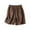 Coffee, variant on cfhntfmh Linen Shorts for Women Cotton Loose High Waisted Casual Shorts Summer Baggy Wide Leg Beach Shorts Loungewear