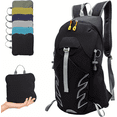 thumbnail image 1 of 20L Small Lightweight Foldable Hiking Backpack - Hydration Compatible Daypack for Cycling Hiking Travel & Camping, 1 of 7
