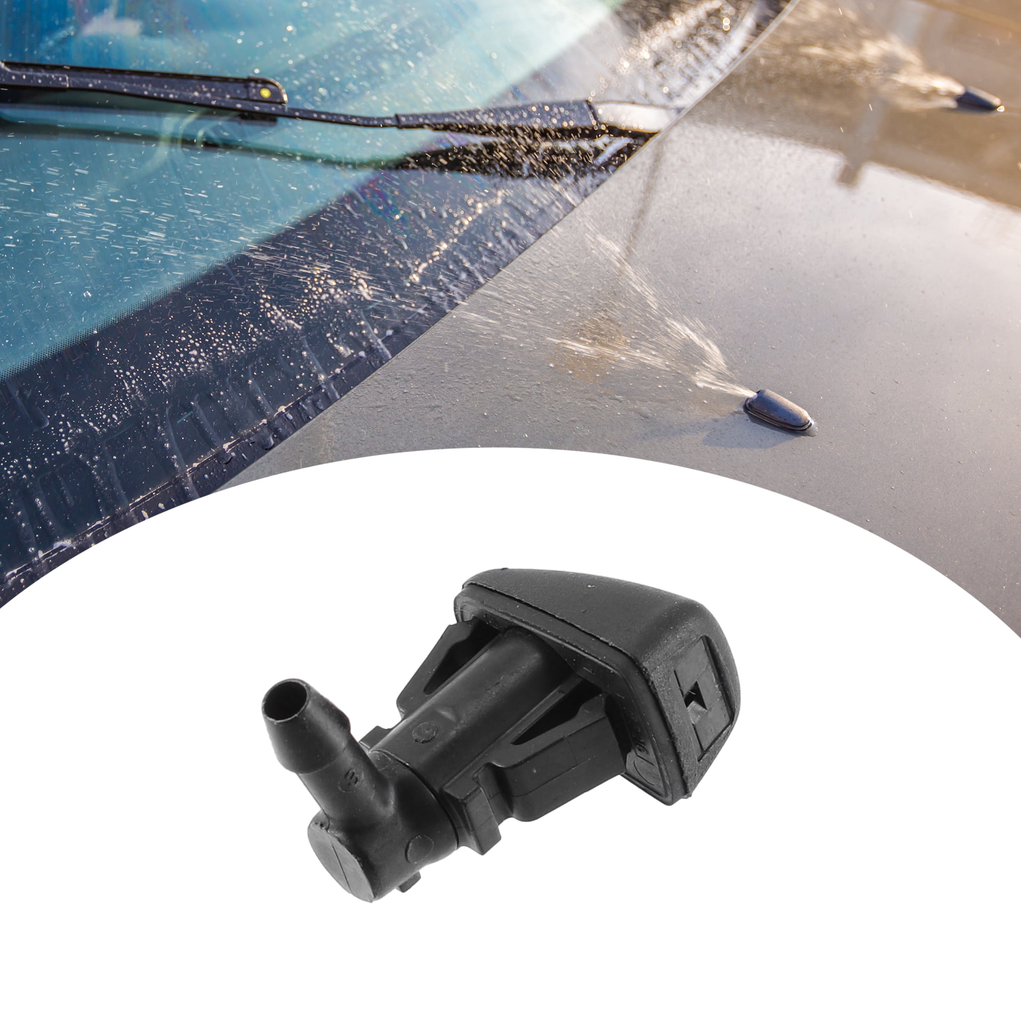 Unique Bargains Front Car Windshield Washer Nozzle Wiper Fit for Chevrolet Cruze