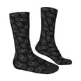 thumbnail image 4 of Yiaed White Pineapples Print Great elasticity Crew Socks Sports socks for Men and Women, 4 of 5