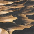 thumbnail image 4 of 36" x 47" Ombre Textured Abstract Framed Wall Art with Brown and Cream Accents, by DecMode, 4 of 9