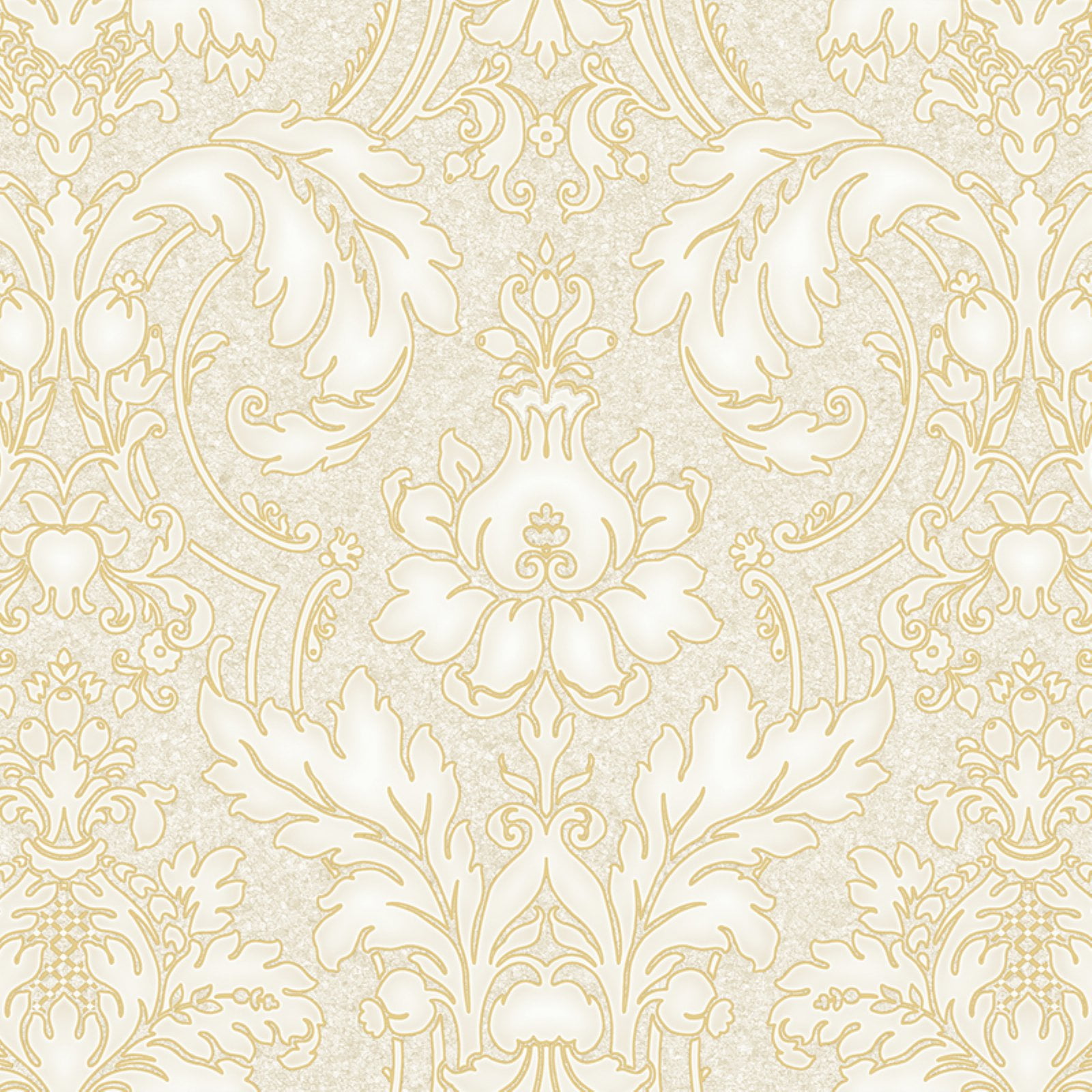 Manhattan Comfort Lakeland Damask Wallpaper