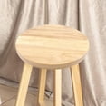 thumbnail image 4 of Modern Wooden Stool Top For Circular Seating, 25cm,29.5cm C, 4 of 7