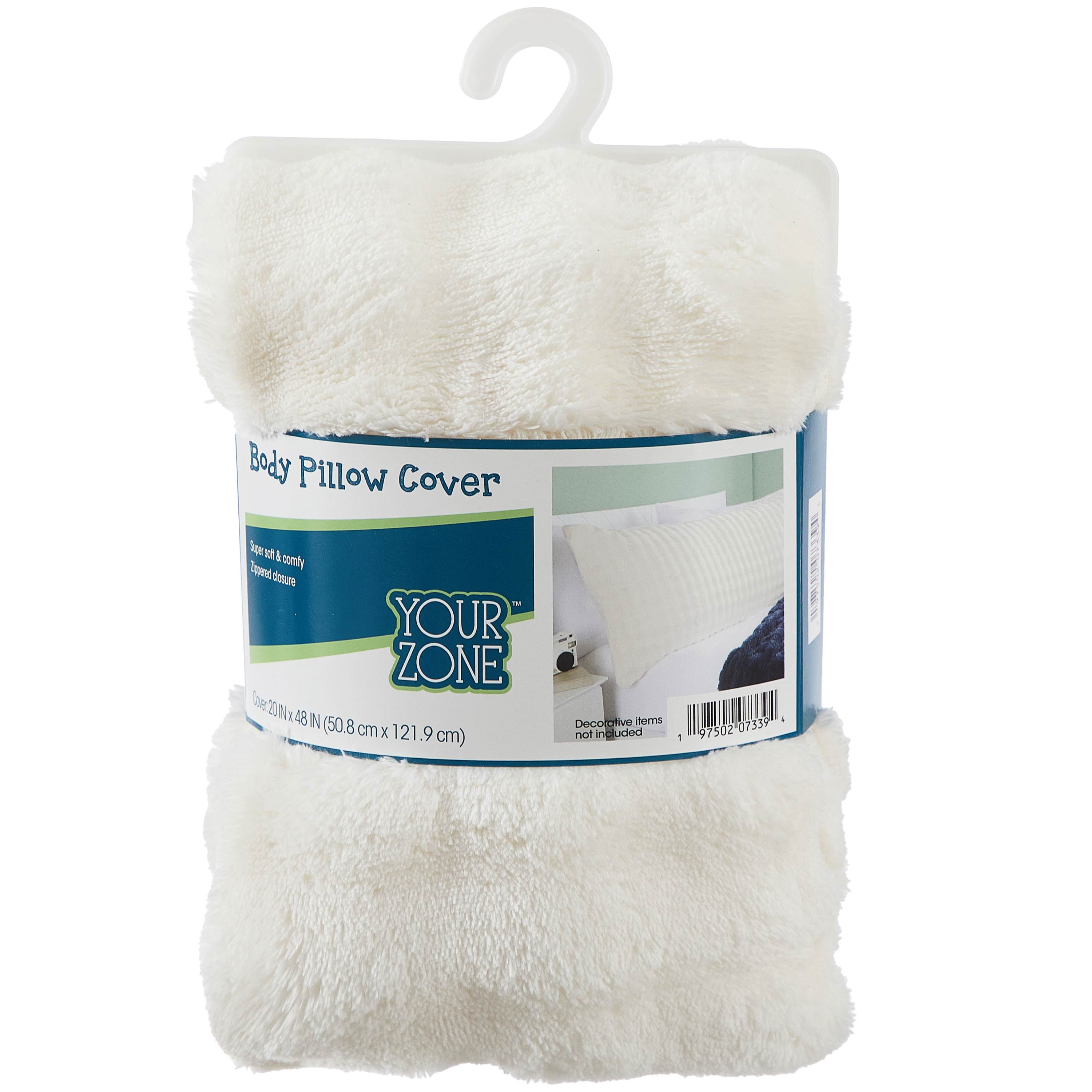 Your Zone Vanilla Dream Bubble 20" x 48" Body Pillow Cover