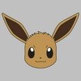 thumbnail image 2 of Women's Pokemon Eevee Face  Graphic Tee Athletic Heather Large, 2 of 4