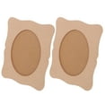 thumbnail image 3 of WEUVEB Picture Frames Craft Wooden 2Pack Parents Light Brown Handmade Painting, 3 of 8