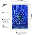 thumbnail image 4 of Americanflat 8.5x11.7 Poster Frame with Shatter-Resistant Glass ideal displaying pictures sized inches - White, 4 of 8