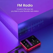 32GB MP3 Player JOLIKE Portable MP3 Player with FM Radio Bluetooth 5.0 Touch Screen