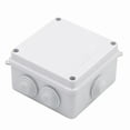 thumbnail image 1 of Weatherproof Junction Box Adaptable Plastic Electrical Cable Connector Outdoor, 1 of 5