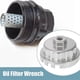 thumbnail image 4 of Oil Filter Cap Wrench 14 Flutes 4 Slots Removal Tool ,Silver White, 4 of 5