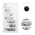 thumbnail image 3 of Unique Bargains 1 Set Colorful Flat Bottom Style Rhinestone Nail Supplies Black, 3 of 7