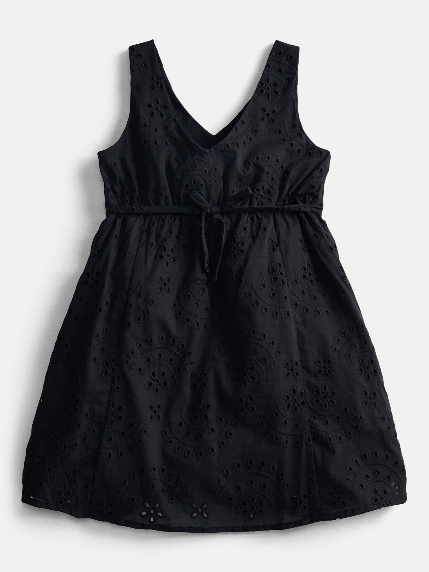 Weekend Academy Girls Sleeveless Eyelet Dress, Sizes 4-18