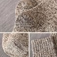 thumbnail image 4 of 5 pairs of thickened wool socks for men in solid cotton, 4 of 5