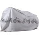 thumbnail image 1 of Funda para bicicleta impermeable a prueba de polvo resistente a la lluvia resistente a los rayos UV gris JM, 1 of 5