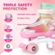 thumbnail image 3 of Patines LEVYTEMP Rainbow para niñas y niños de 6 a 12 años, color rosa, 3 of 6