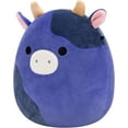 thumbnail image 2 of Squishmallows : Ingred la Vache Tachetée Violette et Noire - Peluche 8 Pouces, 2 of 2
