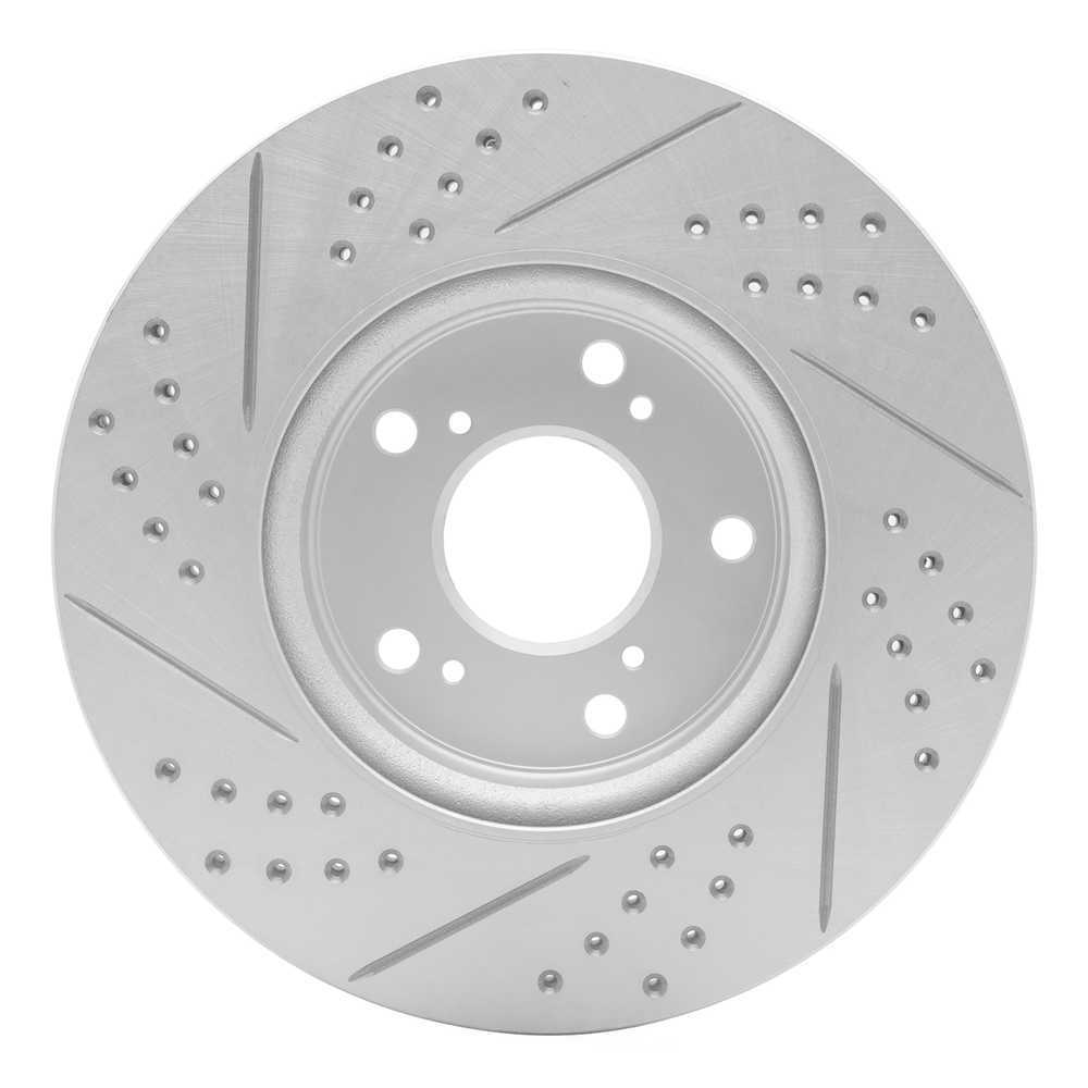 Dynamic Friction Company 830-59037R DFC Geoperformance Rotor - Drilled and Slotted
