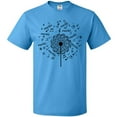 thumbnail image 3 of Inktastic Music Dandelion Musical Gift T-Shirt, 3 of 5