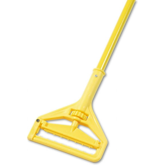 620 Quick Change Side-Latch Plastic Mop Aluminum Handle, 15/16" Diameter by 60" Length, Yellow