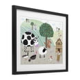 thumbnail image 2 of Stupell Industries Cottage Down At The Farm Black Framed Print Under Glass, 16 x 13, by Carla Daly, 2 of 8