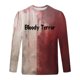 thumbnail image 4 of Blusas y camisas de manga larga con cuello redondo para hombre, moda informal, estampado, deportivas, de manga larga, cuello redondo, blusas, camisas para hombre, blusa de poliéster, 4 of 5