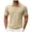 Khaki, variant on Zshosam Mens Shirts Casual Mens Knit Polo Shirts Short Sleeve Business Casual Shirts Lightweight Textured Polo Size XXXL,(Navy XXXL)