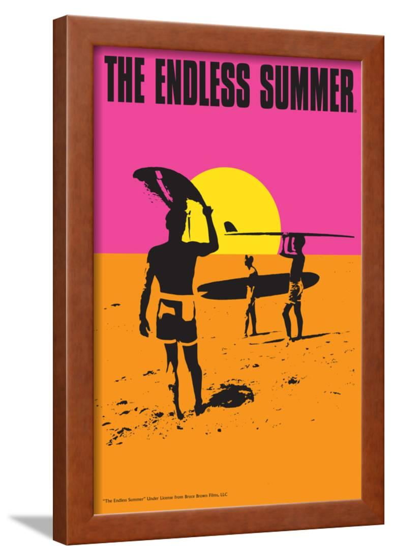 The Endless Summer Genuine Surfing Vintage Retro Tin Metal Sign 13 x 16in 
