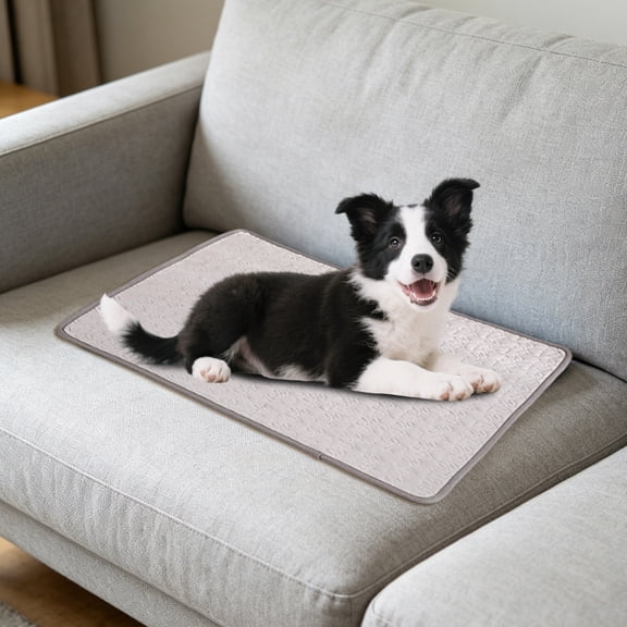 Leak Proof Cooling Blanket, Durable & Washable Dog Cooling Mat for Hot Weather, Soft Pet Throw & Couch Protector for Dogs & Cats 15.71*19.7In
