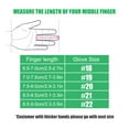 thumbnail image 7 of 1 Pair Women's PU Leather Golf Gloves,Micro Soft Fiber Breathable Gloves ,Flexible and Comfortable, 7 of 7