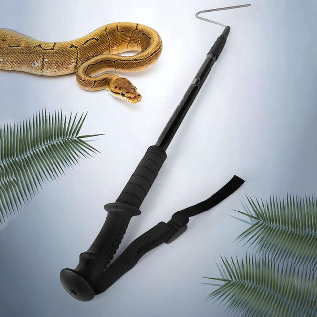 de serpiente telescópico extensible de material acero inoxidable, de , palo de receptor de serpientes para atrapar y manipular serpientes Colco Gancho Serpiente Extensible