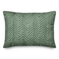 thumbnail image 2 of Creative Products Scribble Chevron Green 14 x 20 Indoor / Outdoor Pillow, 2 of 3