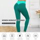 thumbnail image 2 of Leggings de mujer Anti celulitis Levantamiento de glúteos Cintura alta Elástico texturizado, 2 of 7