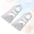 thumbnail image 4 of Miangastore windsock pole base Flag Pole Holder Stainless Steel 2Pcs Celebration Decor, 4 of 8