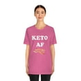 thumbnail image 4 of Bacon Keto AF - Funny Ketogenic Diet Food Health Weight Loss Low Carb Shirt, 4 of 10