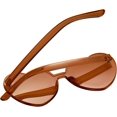 thumbnail image 4 of LAICAIW Lunettes de Soleil en Forme de Cœur Sans Monture Transparentes Lunettes Cœur Colorées Cadeaux de Fête, 4 of 7