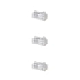 thumbnail image 4 of jesticaly Tissues Cover Transparent Waterproof Desktop Napkin Box Portable Container Office Paper Towel Holder Dispenser White 3Set, 4 of 6