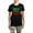 With Gray Camo Pant, variant on CafePress - Irish Today Polish Tomorrow Women's Dark Pajamas - Women's Short Sleeve Print T-Shirt and Pants Dark Cotton Pajama Set