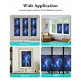 thumbnail image 6 of Window Privacy Film Starry Sky Stained Glass Window Film Decorative Sun Block Window Cover Modern Minimalism Night Star Scenery Art Window Clings Static Adhesive Sticker for Bathroom 23.6"x78.7", 6 of 7
