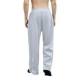 thumbnail image 3 of Zylanna Men's Casual Pants, Baggy Drawstring Waist Stretchable with Pockets Comfortable Pants for Winter Sports Multicolor, 3 of 4