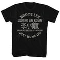 thumbnail image 1 of Bruce Lee Symbols Black T-Shirt, 1 of 1