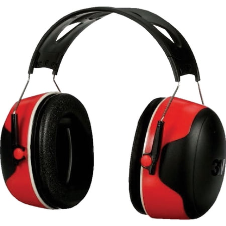 Tekk 3M Noise Reduction Earmuff 90561-6C - 30 dB Professional Hearing Protection - Red