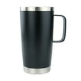 thumbnail image 2 of 20oz Insulated Travel Coffee Cup with Handle, Double Wall Stainless Steel Vacuum Car Mug, Leak-Proof for Commute, Driving - Father’s Day, Birthday Gift, 2 of 8