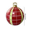 thumbnail image 3 of 60cm Inflatable Christmas Ball PVC Glow Christmas Inflatable Ball (Style S), 3 of 8