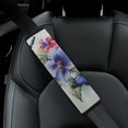 thumbnail image 4 of WYYP Flower Butterflies Universal Seat Belt Cushions for Car Seat Belt Cover Pad Ideal for Car Interior Accessories 1Pcs, 4 of 5