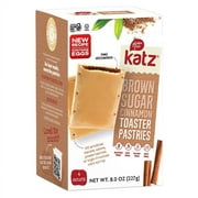 Katz Gluten Free Toaster Pastries - Cinnamon |Gluten Free, Dairy Free, Nut Free, Soy Free, Kosher | (3 Pack, 8.0 Ounce Each)