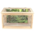 thumbnail image 3 of Póster de fondo para tanque de reptiles, adhesivo de PVC, árboles, selva, acuario, póster de fondo, máxima comodidad, 3 of 8