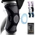 thumbnail image 1 of Professional Knee Brace, Compression Knee Sleeve with Patella Gel Pad & Side Sta, 1 of 5